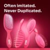 Wet Brush Speed Dry Hair Brush - Stripes (Color Wash) - Vented Design and Ultra Soft HeatFlex Bristles Are Blow Dry Safe With Ergonomic Handle Manages Tangle and Uncontrollable Hair - Pain-Free