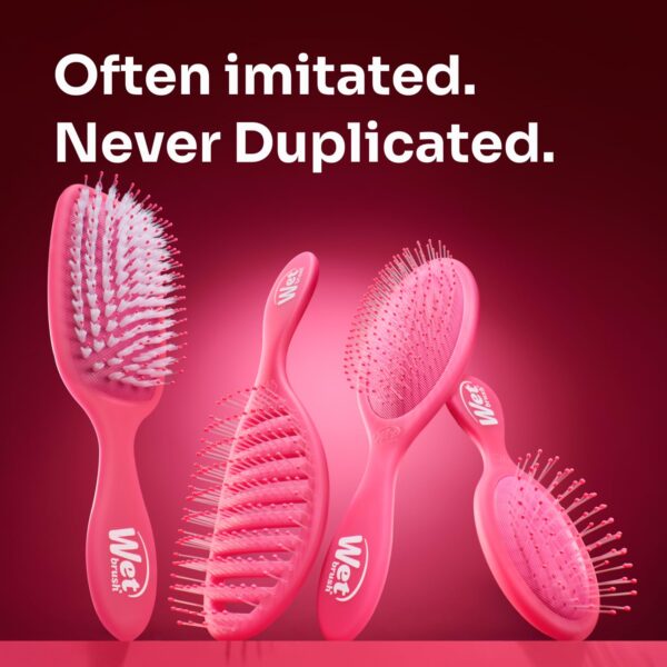 Wet Brush Speed Dry Hair Brush - Stripes (Color Wash) - Vented Design and Ultra Soft HeatFlex Bristles Are Blow Dry Safe With Ergonomic Handle Manages Tangle and Uncontrollable Hair - Pain-Free
