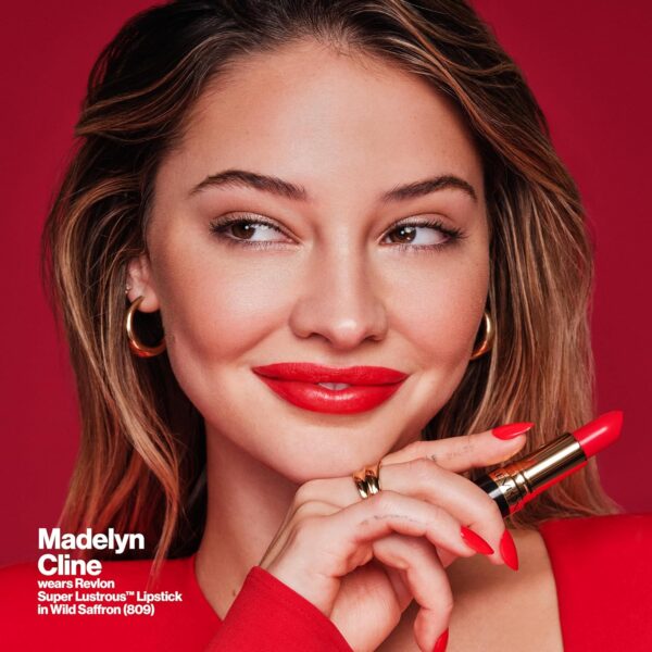 Revlon Super Lustrous Lipstick, Creamy Formula For Soft, Fuller-Looking Lips, Moisturized Feel, 315 Iced Mocha, 0.15 oz