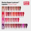 Revlon Super Lustrous Lipstick, Creamy Formula For Soft, Fuller-Looking Lips, Moisturized Feel, 315 Iced Mocha, 0.15 oz