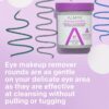 Almay Biodegradable Makeup Remover Pads, Longwear & Waterproof, Hypoallergenic, Fragrance-Free, Dermatologist & Ophthalmologist Tested, 120 Count (Pack of 2)