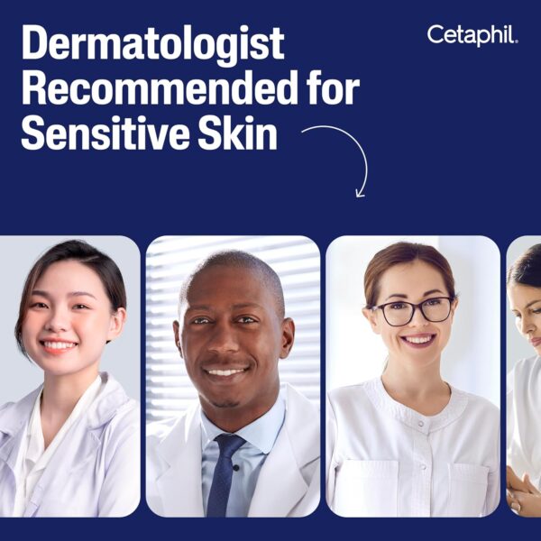 Cetaphil Exfoliating Face Wash, Extra Gentle Daily Face Scrub, Gently Exfoliates & Cleanses, For All Skin Types, Non-Irritating & Hypoallergenic, Suitable For Sensitive Skin, 6 Fl Oz, Pack of 2