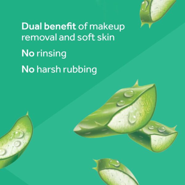 Pond's Vitamin Micellar Wipes For Dry Skin Hydrate Aloe Vera Removes Waterproof Makeup 25 Wipes