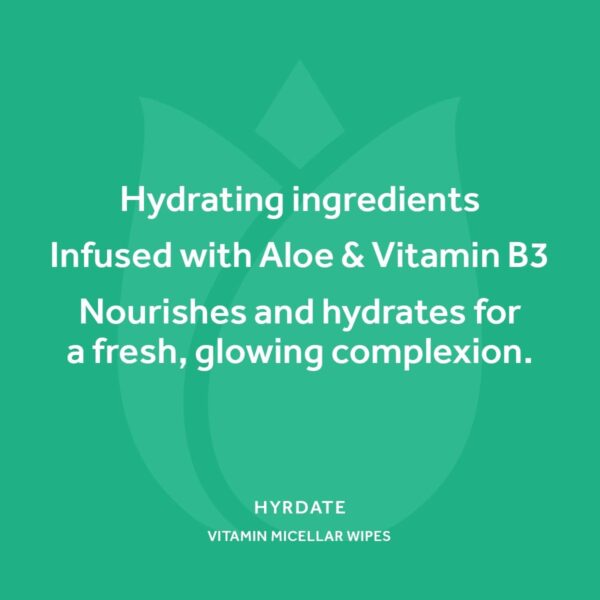 Pond's Vitamin Micellar Wipes For Dry Skin Hydrate Aloe Vera Removes Waterproof Makeup 25 Wipes