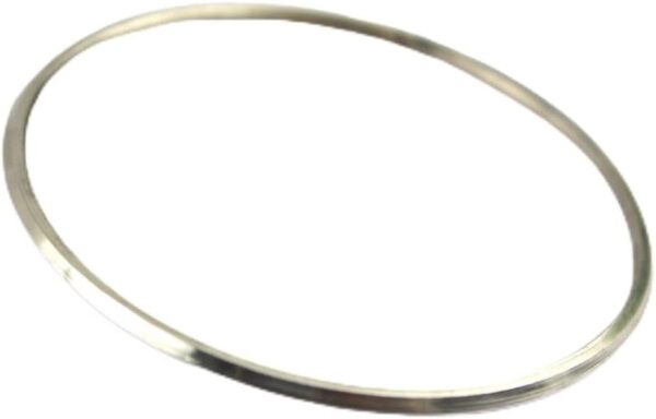 Steel Bangles for woman,Silver Kada/Bracelet,Punjabi sikh,kada Internal Diameter 5.2 cm to 7.2 cm Thickness 0.3 cm