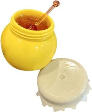 Hydrating Lip Balm Lip Mask for Dry and Cracked Lips,Honeys Lip Mask,Moisturizing Lip Mask Reduces Lip Lines Lip Care