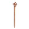 Handmade Peach Wood Carving Hairpin Hair Accessories Retro Styling Hair Tool Girl Gift(C)
