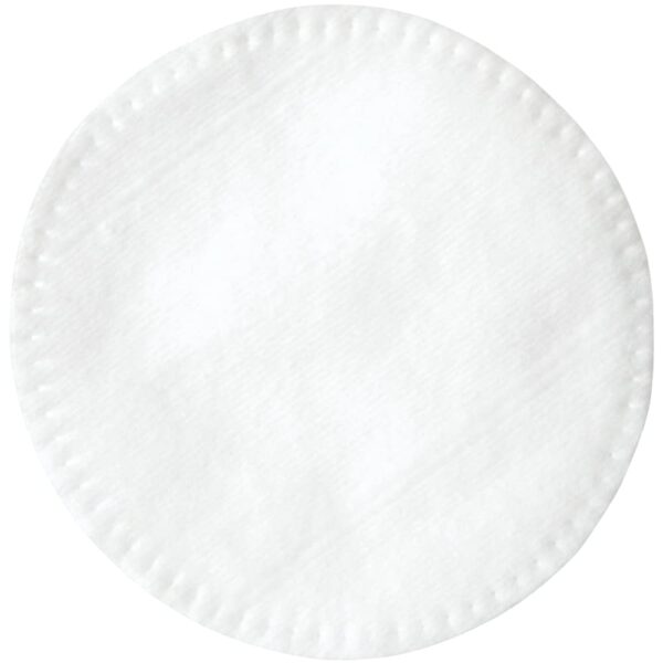 ForPro Pure & Natural Stitched Cotton Rounds for Face (400-Count), 100% Pure Cotton Makeup Remover Pads, Hypoallergenic, Lint-Free, Vegan & Cruelty-Free, Pack of 4-100 Cotton Pads