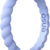 Enso Rings Stackable Silicone Wedding Rings – Multiple Designs for Everyday Wear - Comfortable and Flexible