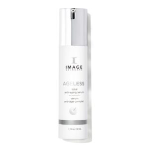 IMAGE Skincare, AGELESS Total Serum, AHA Anti-Aging Face Serum with Peptides to Firm, Hydrate, Smooth Wrinkles and Even Tone, 1.7 fl oz