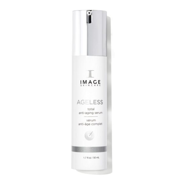 IMAGE Skincare, AGELESS Total Serum, AHA Anti-Aging Face Serum with Peptides to Firm, Hydrate, Smooth Wrinkles and Even Tone, 1.7 fl oz