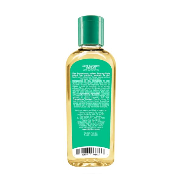Jaloma Olive Oil, Natural Makeup Remover & Hydrating Skin Care, 4 FL Oz Bottle.