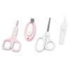 Little Martin's: Baby Nail Care Kit - Pink - 4pc Grooming Set, 1 Clipper, 2 Scissors, 1 Tweezer, Storage Case, Ergonomic Design, Infant-Baby-Kids