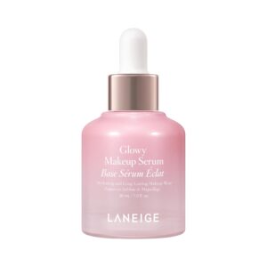 LANEIGE Glowy Makeup Serum: Makeup Primer, Hydrating Face Serum for Visibly Smooth & Glowy Dewy Skin, Highlighting