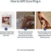 Oura Ring 4 Gifting Sizing Kit - Unique Sizing - Give The Gift of Health
