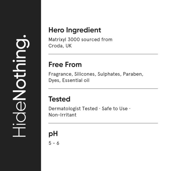 Minimalist Multi Peptide Night Face Serum for Anti Aging with Collagen Boosting | Reduces Wrinkles | Hydrating Serum With 7% Matrixyl 3000 & 3% Bio-Placenta | For Women & Men | 1 Fl Oz / 30 ml