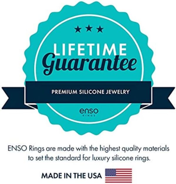 Enso Rings Stackable Silicone Wedding Rings – Multiple Designs for Everyday Wear - Comfortable and Flexible