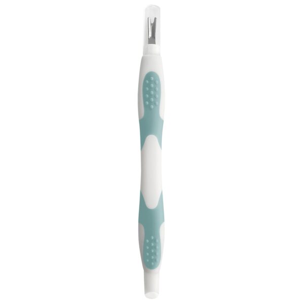 Trim Cuticle Pusher and Remover - Dual-Ended Cuticle Trimmer Tool for Manicures and Pedicures – Ergonomic Design with Non-Slip Grip – Nail Care Essential