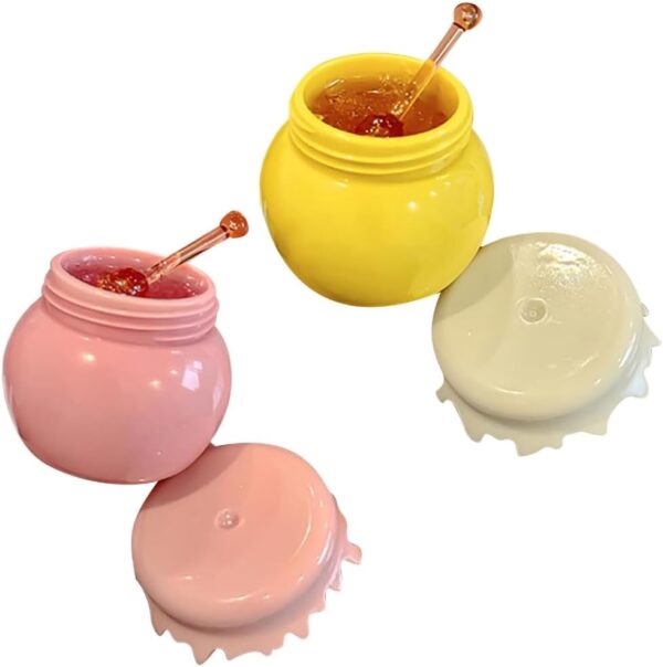 Hydrating Lip Balm Lip Mask for Dry and Cracked Lips,Honeys Lip Mask,Moisturizing Lip Mask Reduces Lip Lines Lip Care