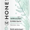 The Honest Company Foaming Bubble Bath | Gentle for Baby | Naturally Derived, Tear-free, Hypoallergenic | Fragrance Free Sensitive, 12 fl oz