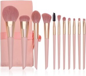 JSEIAJB 11 Pieces of Makeup Brush Set Powder Make-up Eye Shadow Beauty Tools