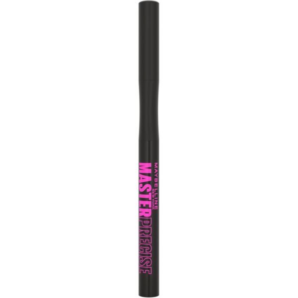 Maybelline Eyestudio Master Precise All Day Waterproof Liquid Eyeliner Makeup, Black, 2 Count (Packaging May Vary)