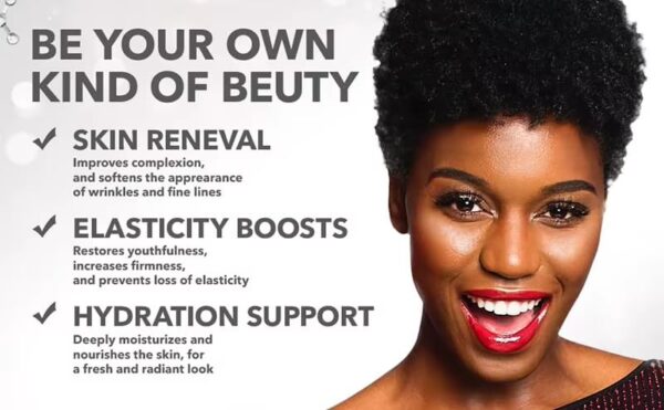 Organic Vitamin C E Facial Moisturizer with Hyaluronic Acid Retinol Collagen Cream Wrinkle Anti Fine Line Reducing Cream Anti-Aging Face Moisturizer for, Neck & Décolleté-Made in USA, 50Ml