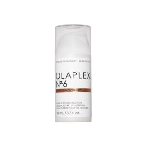 Olaplex No. 6 Bond Smoother, Leave-In Styling Hair Cream Treatment, Smooths, Conditions, & Strengthens, Frizz Control for Up to 72 Hours, For All Hair Types, 3.3 fl oz