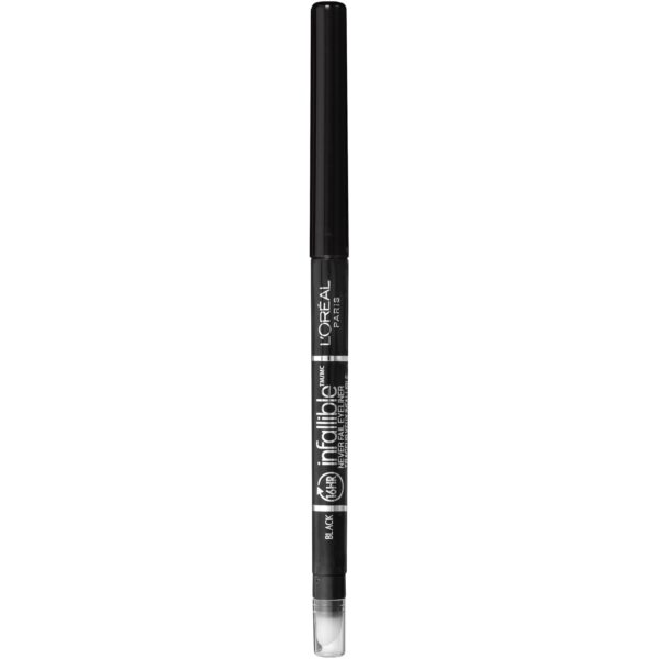 L'Oreal Paris Makeup Infallible Never Fail Original Mechanical Pencil Eyeliner with Built in Sharpener, Black, 1 Count