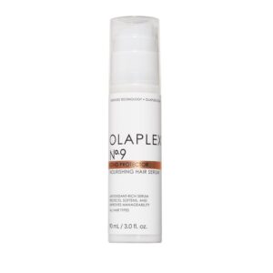 Olaplex No. 9 Bond Protector Nourishing Hair Serum, Heat Protectant, Softens & Weightlessly Nourishes, Reduces Tangle & Static, For All Hair Types, 3.0 fl oz