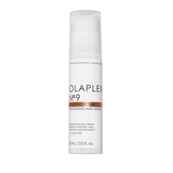 Olaplex No. 9 Bond Protector Nourishing Hair Serum, Heat Protectant, Softens & Weightlessly Nourishes, Reduces Tangle & Static, For All Hair Types, 3.0 fl oz