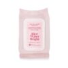The Face Shop Rice Water Bright Makeup Remover Wipes for Face with Rice Extract, Brightening, Moisturizing, Infused with Cleansing Milk, Vegan Disposable Cleansing Facial Wipes, Korean Skin Care