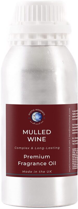 Mystic Moments | Mulled Wine Fragrance Oil - 1Kg - Perfect for Soaps, Candles, Bath Bombs, Oil Burners, Diffusers and Skin & Hair Care Items