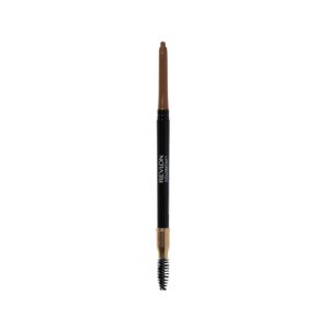 Revlon Eyebrow Pencil, Colorstay Eye Makeup with Eyebrow Spoolie, Waterproof, Longwearing Angled Precision Tip, 210 Soft Brown, 0.01 Oz
