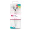 Contouring Face Roller - Skin Care Face Massager Tightens & Tones Skin Appearance, Improves Complexion, and Reduces Aging & Wrinkles, Silver