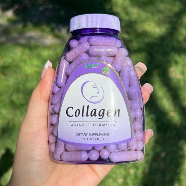 Sanar Naturals Collagen Pills with Vitamin C, E - for Hair, Skin, Nails, Joint Health, Reduce Wrinkles - Hydrolyzed Collagen for Women & Men Supplement - Grass Fed, Non-GMO, 150 Capsules