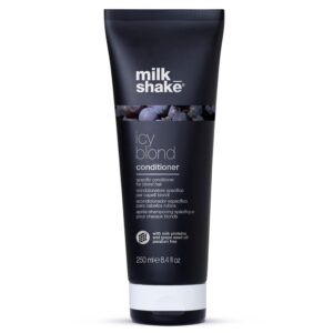 milk_shake Icy Blond Conditioner - Black Pigment Silver Conditioner for Very Light Blond and Platinum Hair