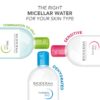 Bioderma - Hydrabio H2O Micellar Water - Face Cleanser and Makeup Remover - Micellar Cleansing Water for Dehydrated Sensitive Skin