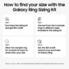 SAMSUNG Galaxy Ring Sizing Kit, Size First Before You Buy + Receive  Amazon Credit Towards Future Galaxy Ring Purchase, Includes 11 Sample Ring Sizes