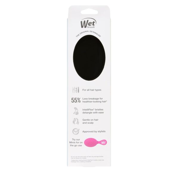 Wet Brush Original Detangler Hair Brush, Classic Black, Ultra-Soft IntelliFlex Bristles, Detangling Bristles Glide Through Tangles (Wet & Dry Hair), Women & Men