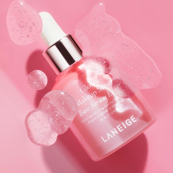 LANEIGE Glowy Makeup Serum: Makeup Primer, Hydrating Face Serum for Visibly Smooth & Glowy Dewy Skin, Highlighting