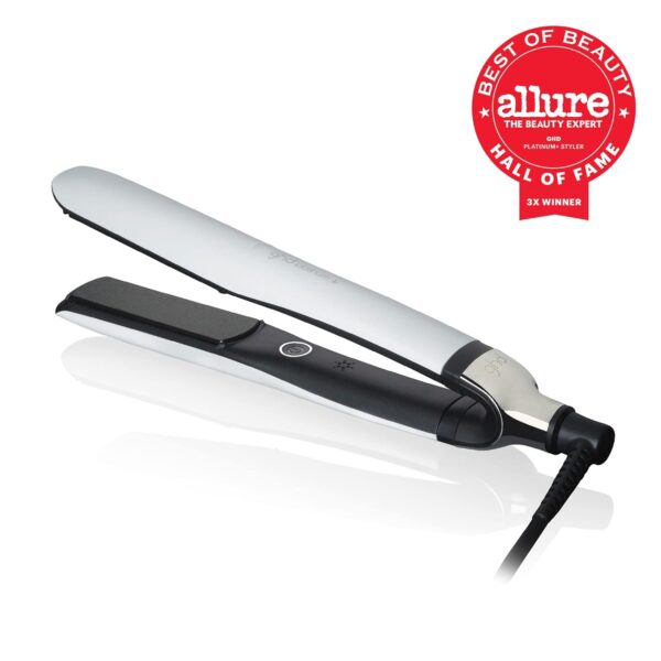 ghd Platinum+ Styler ― 1" Flat Iron Hair Straightener, Professional Ceramic Hair Styling Tool for Stronger Hair, More Shine, & More Color Protection