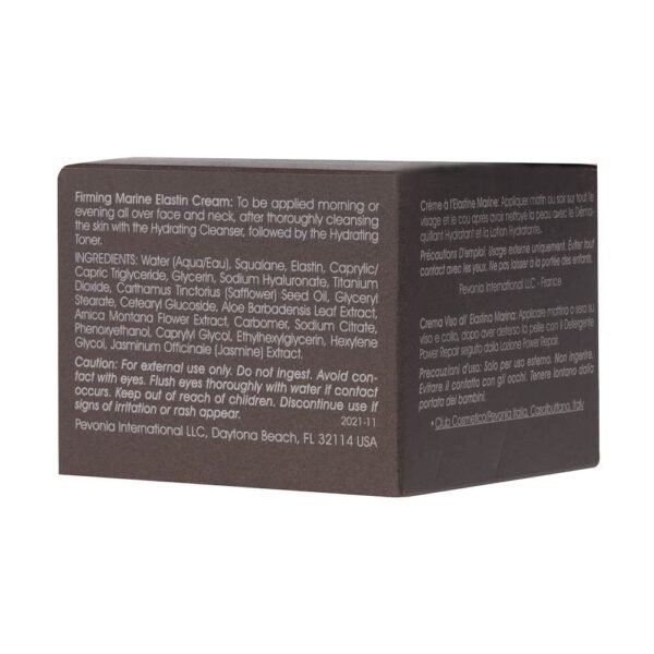 Pevonia Power Repair Age Correction Firming Marine Elastin Cream - Anti Aging Face Cream Skin Serum - Wrinkle Cream for Face - Deep Micro Pores Refine Facial Cream - 1.7 Oz Container