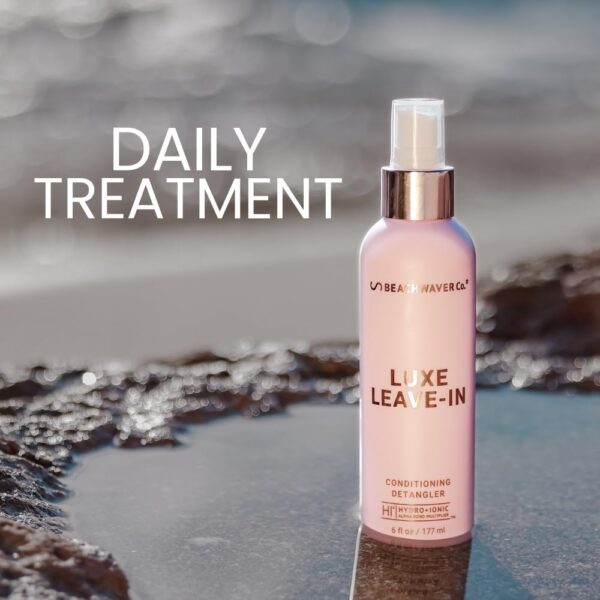 The Beachwaver Co. Haircare Luxe Leave-In Conditioning Detangler - Full Size (6 Oz) | Vegan Leave-In Treatment to Hydrate, Smooth, & Strengthen w/HiX Vegan Bond Multipliers | Sulfate & Paraben Free