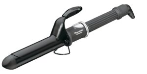 BaByliss Pro Spring Curling Iron, Porcelain Ceramic Professional For Multiple Hair Types, Reaches 430 Degrees for Loose Long Lasting Curls