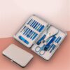 15 Pieces Nail Clipper Sets for Nail Care Tools Storage Kit Beauty Set