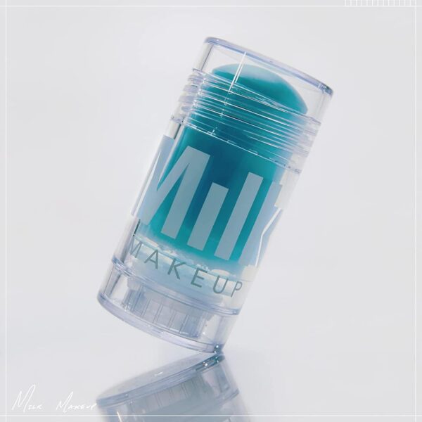 Milk Makeup Cooling Water Under Eye Gel Stick – Helps Reduce the Look of Puffy Eyes + Hydrates Skin with Caffeine + Seawater – Clean, Vegan, Travel Size Formula