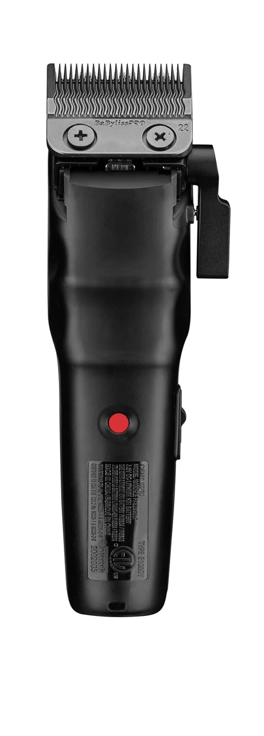 BaBylissPRO FXONE LO-PROFX Professional Cordless Clippers for Men with Interchangeable Battery
