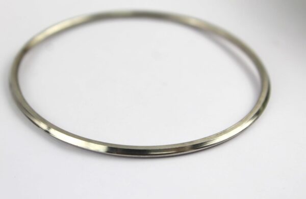 Steel Bangles for woman,Silver Kada/Bracelet,Punjabi sikh,kada Internal Diameter 5.2 cm to 7.2 cm Thickness 0.3 cm