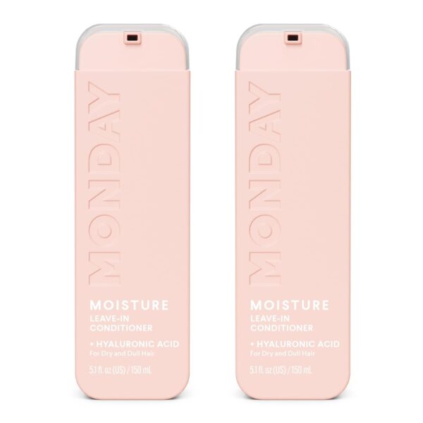 MONDAY HAIRCARE Moisture Leave-in Conditioner 5 Oz Dual Pack